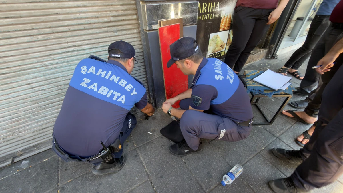 ŞAHİNBEY ZABITA EKİPLERİ VATANDAŞIN SAĞLIĞI İLE OYNAYAN İŞYERİNİ M&Uuml;H&Uuml;RLEDİ