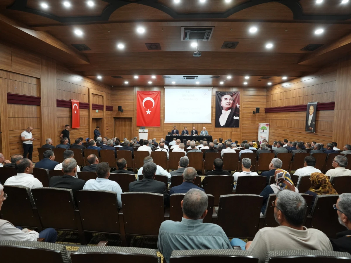 ŞEHİTKAMİL MUHTARLAR TOPLANTISI GERÇEKLEŞTİ