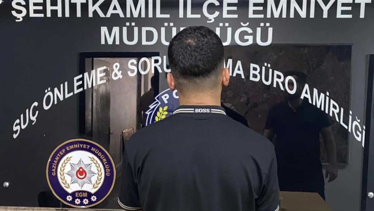Şehitkamil’de Aranan Uyuşturucu Şüphelisi Yakalandı