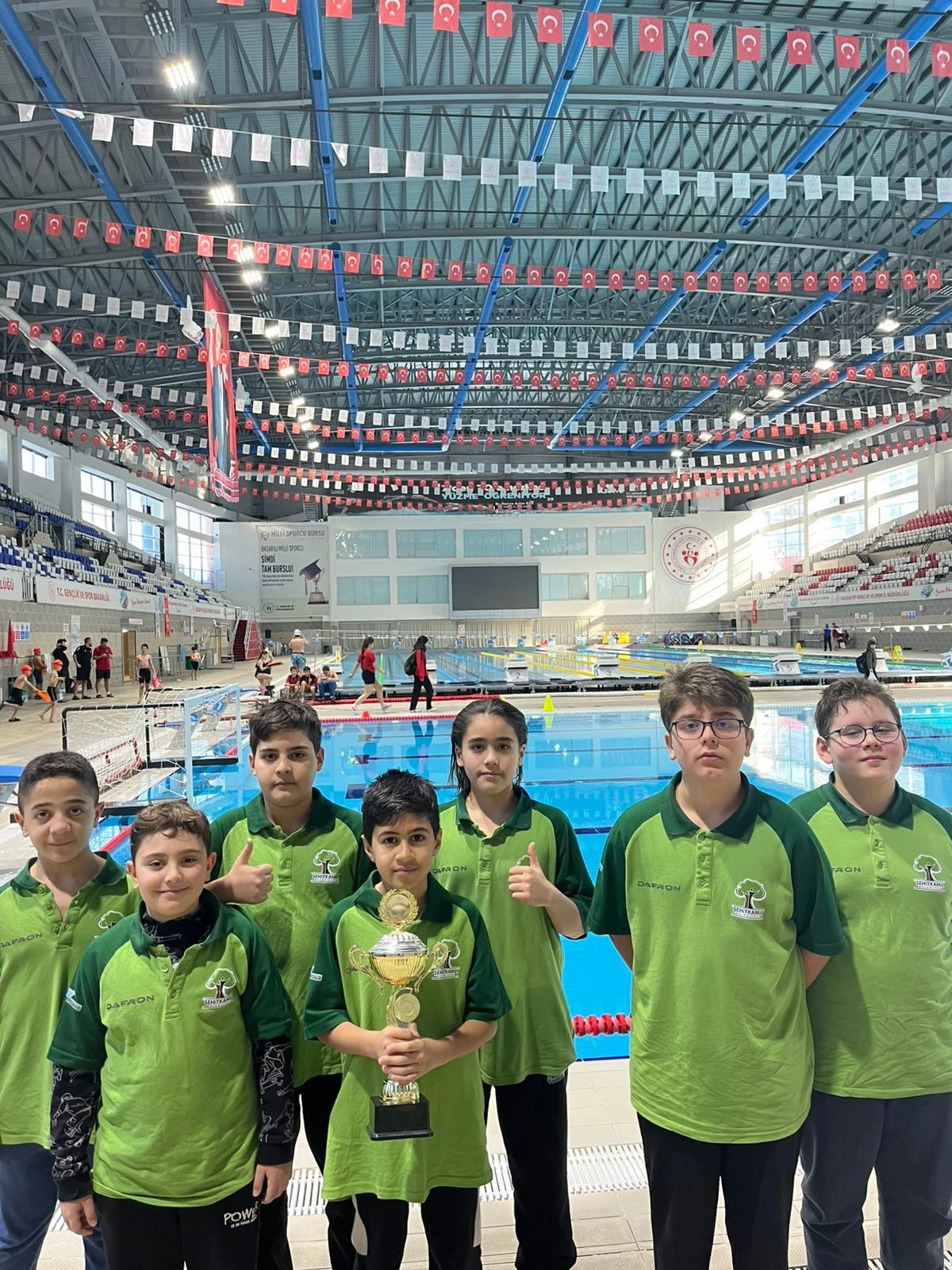 ŞEHİTKAMİL&rsquo;İN GEN&Ccedil; SPORCULARINDAN &Ccedil;İFTE ŞAMPİYONLUK GURURU