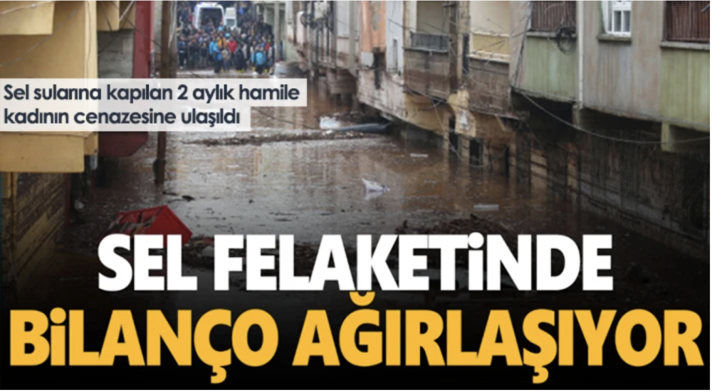 Sel felaketinde hayatını kaybedenlerin sayısı 19 oldu