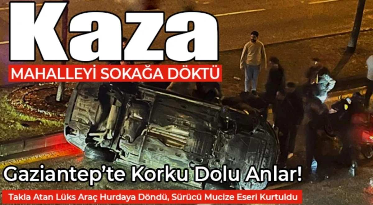 Şiddetli Yağmur Kazaya Neden Oldu: Hurdaya D&ouml;nen Ara&ccedil;tan Burnu Bile Kanamadan &Ccedil;ıktı