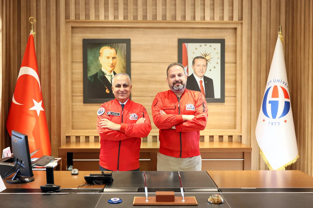 T3 VAKFI GAZİANTEP İL SORUMLUSU HANSU&rsquo;DAN REKT&Ouml;R DOĞAN&rsquo;A ZİYARET