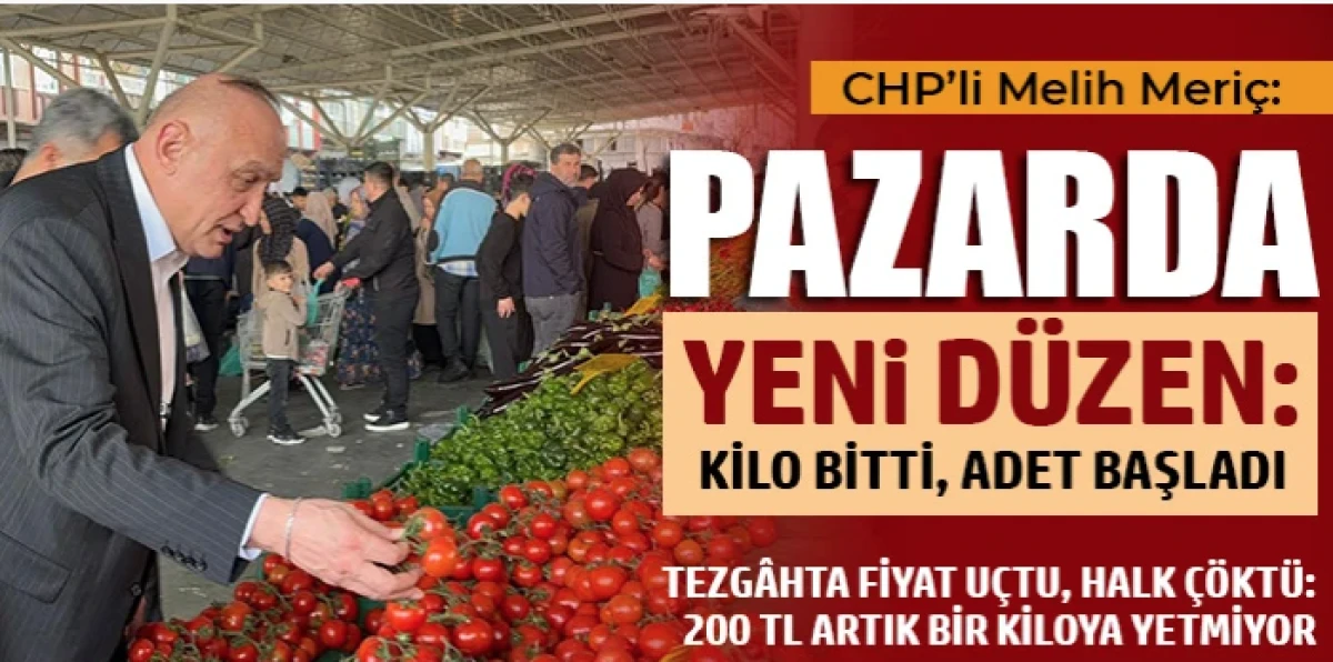 Tezg&acirc;hta Fiyat U&ccedil;tu, Halk &Ccedil;&ouml;kt&uuml;: 200 TL Artık Bir Kiloya Yetmiyor