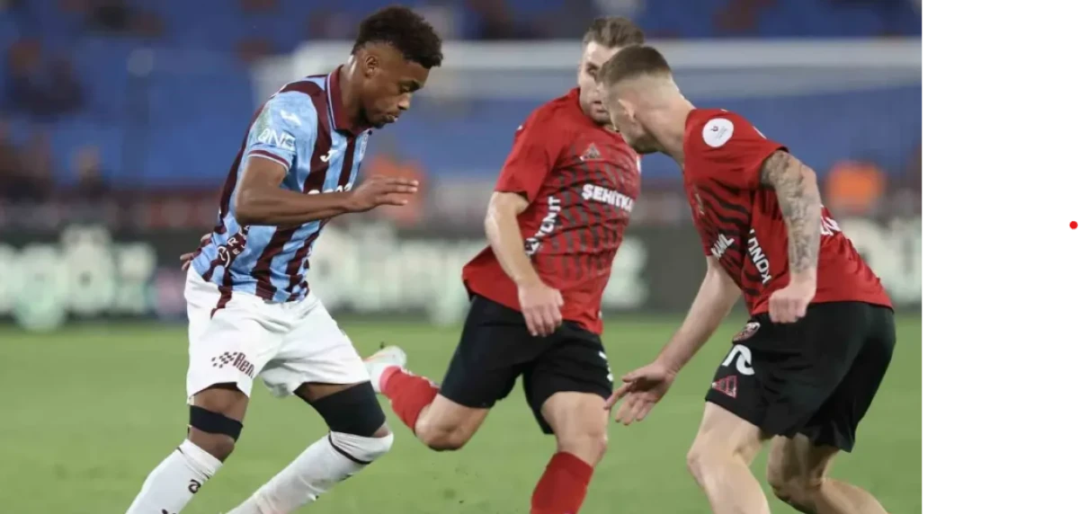 Trendyol Süper Lig: Trabzonspor: 1 - Gaziantep FK: 1 (Maç sonucu)