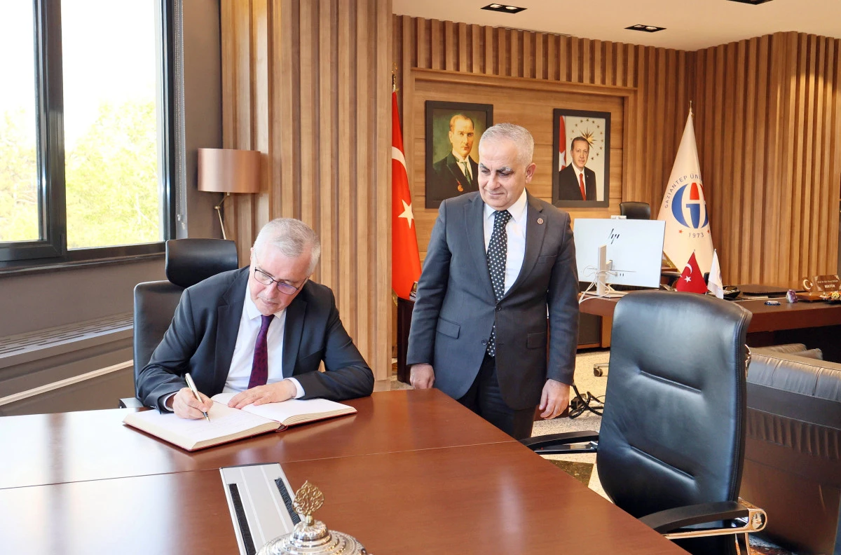 Y&Ouml;KAK BAŞKANI PROF. DR. &Uuml;MİT KOCABI&Ccedil;AK&rsquo;TAN GA&Uuml;N&rsquo;E ZİYARET
